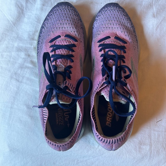 Brooks Levitate 2 Lilac/Purple/Navy Size 9.5 Women’s Tennis Running Shoe - Picture 6 of 9